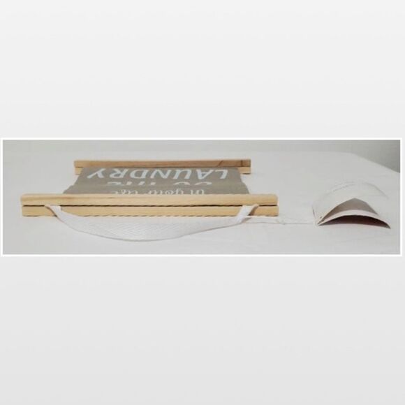 New Kathy Sign Laundry Wood Tapestry Home Decore NWT - Picture 8 of 11